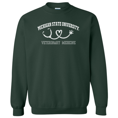 Gildan Heavy Blend Crew Neck Sweatshirt Stethoscope