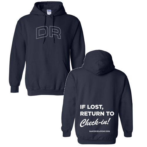Gildan Heavy Blend Hooded Sweatshirt -- Navy