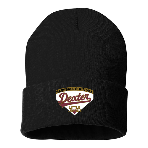 Sportsman Solid 12" Cuffed Beanie -- Black