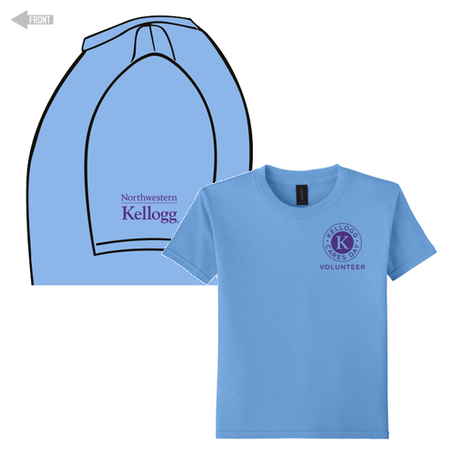 YOUTH Gildan Softstyle T-Shirt -- Carolina Blue