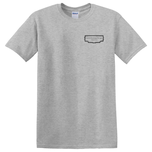 Law Books Basic T-Shirt -- Ash