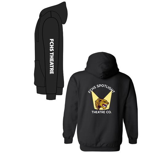 Gildan Heavy Blend Hooded Sweatshirt -- Black