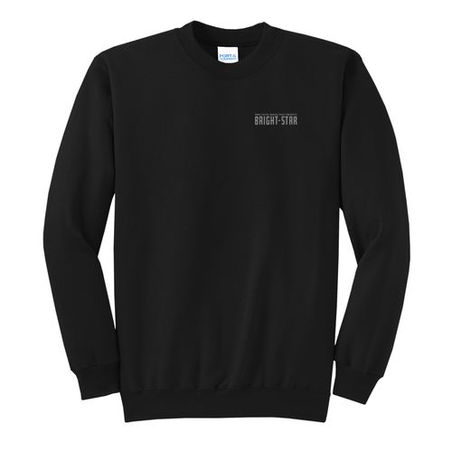 Port and Company Classic Crewneck Sweatshirt -- Jet Black
