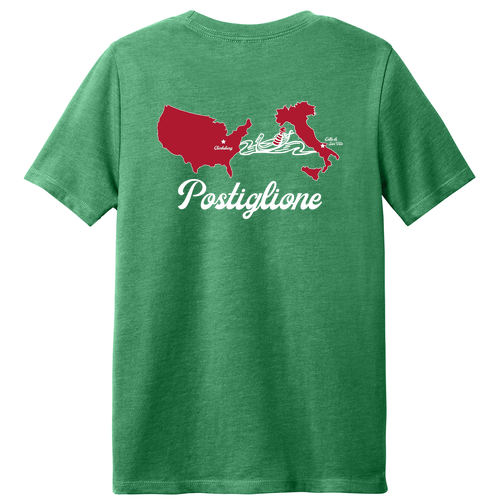 District Youth Perfect Blend Cvc Tee -- Heathered Kelly Green
