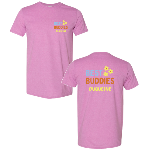 Best Buddies SoftStyle T-Shirt -- Heather Radiant Orchid