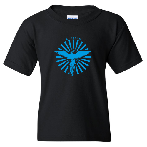 Gildan Heavy Cotton Basic Youth T-Shirt -- Black