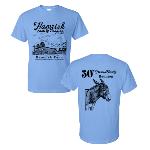 Gildan DryBlend 50/50 T-Shirt -- Carolina Blue