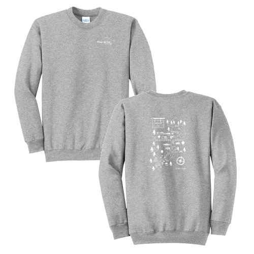 Port and Company Classic Crewneck Sweatshirt -- Athletic Heather