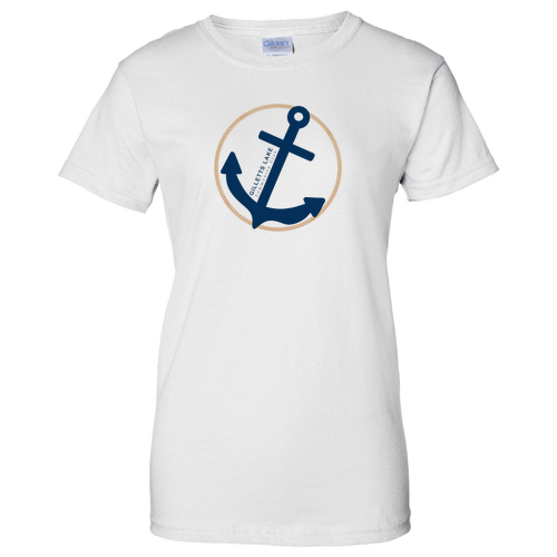 Gildan Ultra Cotton Ladies Basic T-Shirt -- White