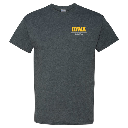 Gildan Heavy Cotton Basic T-Shirt -- Dark Heather