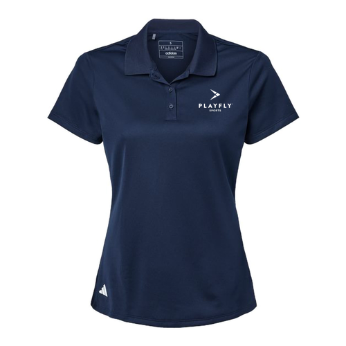 Playfly Adidas Women's Polo -- Collegiate Navy
