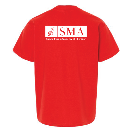 Gildan Youth Softstyle T-Shirt -- Red