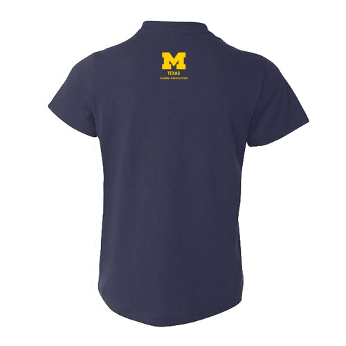Youth Bella Canvas Soft Fitted Short-Sleeve T-Shirt -- Navy