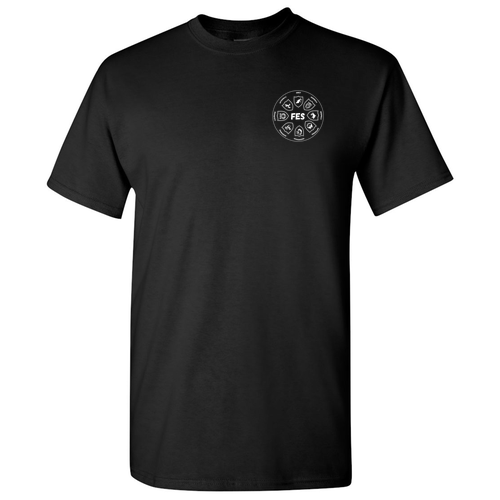 Adult Grit House Gildan Heavy Cotton Basic T-Shirt -- Black