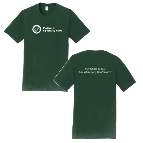 Port and Company Tee (w/ Back Print) -- Forest