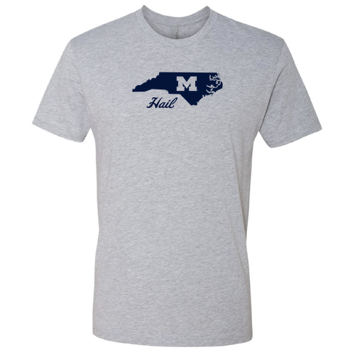 Next Level Soft Fitted Cotton Tee -- Heather Grey