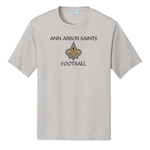 Port and Company Essential Performance Tee -- Silver