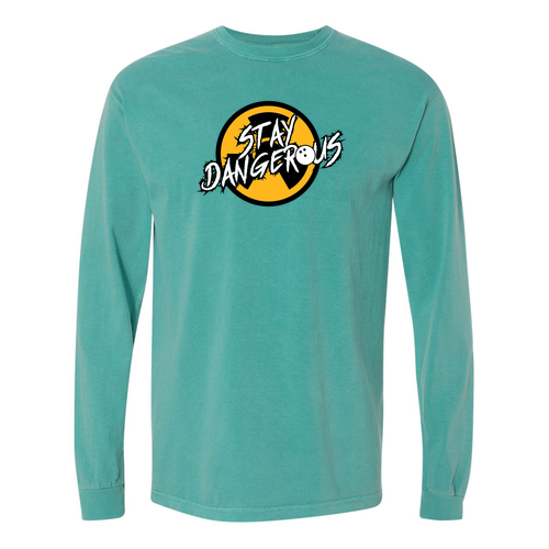 Comfort Colors Ringspun Long Sleeve Tee -- Sea Foam