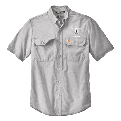 Carhartt Force Solid Short Sleeve Shirt -- Steel