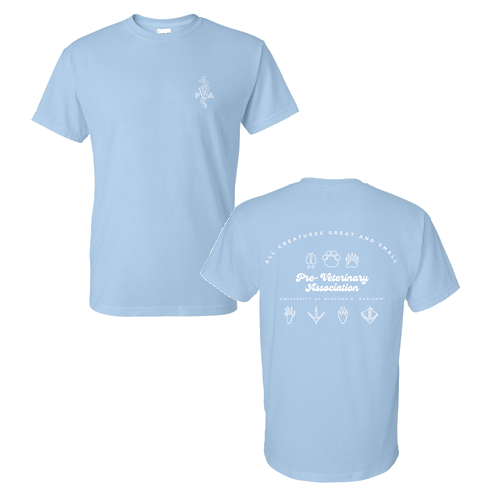 Gildan DryBlend 50/50 T-Shirt -- Carolina Blue