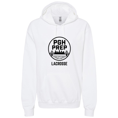 Adult Softstyle Fleece Pullover Hooded Sweatshirt -- White