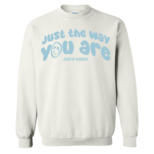 Gildan Heavy Blend Crew Neck Sweatshirt -- White