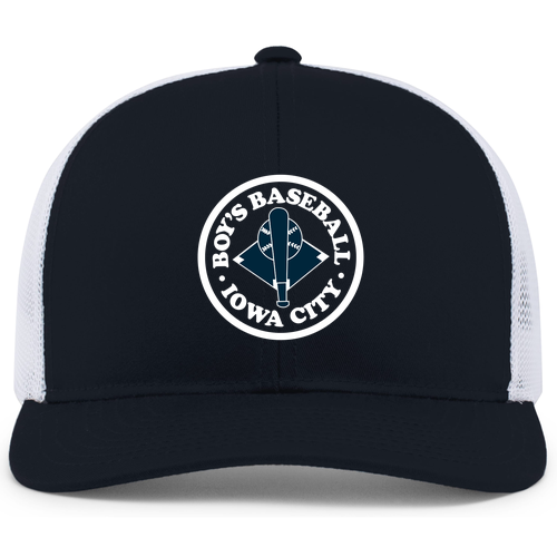 Pacific Headwear Trucker Mesh Hat -- Navy / White / Navy