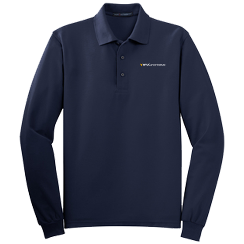 Port Authority Long Sleeve Sport Shirt -- Navy