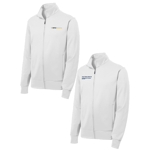 Sport-Tek Sport-Wick Fleece Full-Zip Jacket -- White