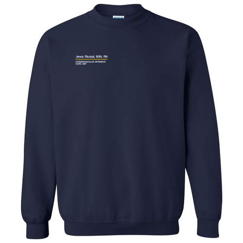 Gildan Heavy Blend Crew Neck Sweatshirt -- Navy