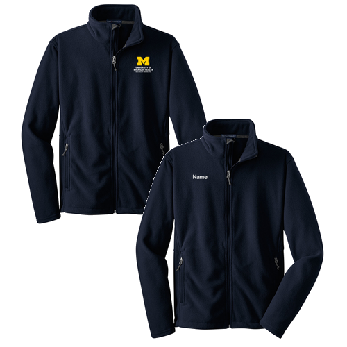 Port Authority Fleece Full Zip Jacket -- True Navy