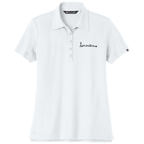 Travismathew Ladies Oceanside Solid Polo Tm1ww001 -- White