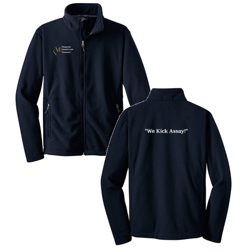 Port Authority Left Chest & Back Print Jacket -- True Navy