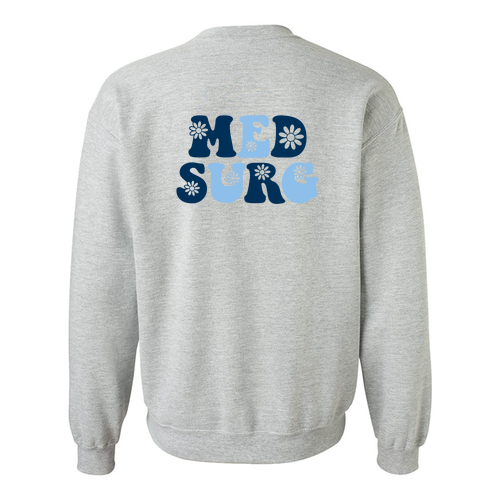 Gildan Heavy Blend Crew Neck Sweatshirt -- Sport Grey