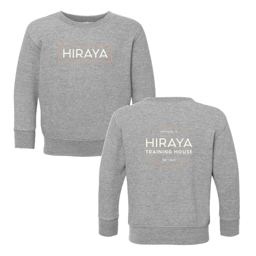[HIDE] Hiraya Logo Sweatshirt Toddler -- Heather
