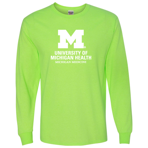 Jerzees Dri-Power Active Longsleeve Tee -- Neon Green