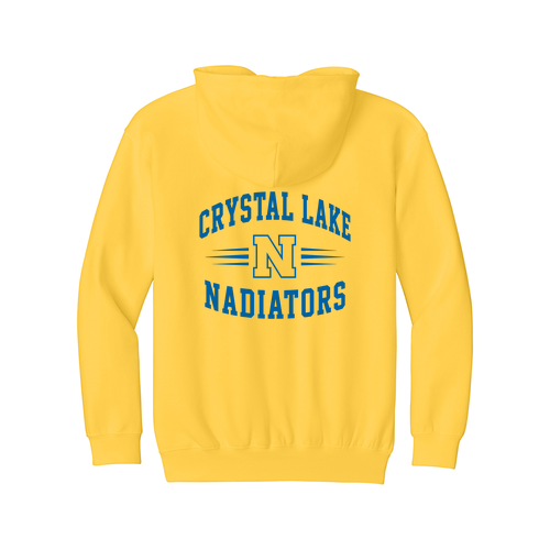 Gildan Youth Softstyle Midweight Fleece Hooded Sweatshirt -- Daisy