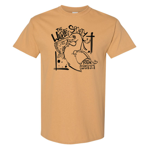 Old Gold Wildlife Society T-Shirt