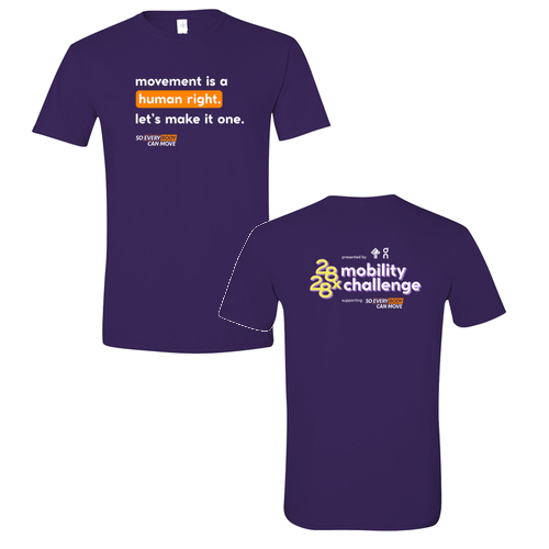 Mens/Unisex Gildan SoftStyle Fitted T-Shirt -- Purple