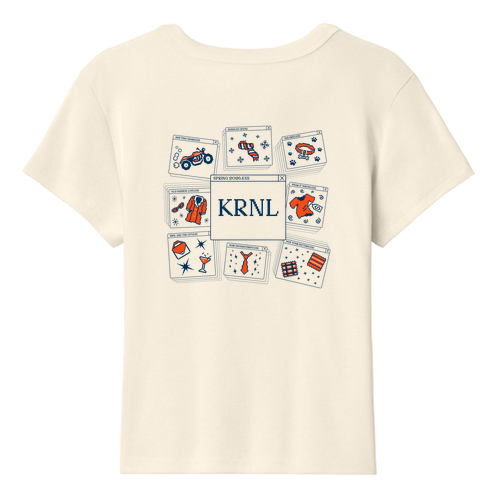 BELLA+CANVAS Women’s Micro Rib Baby Tee -- Solid Natural Blend