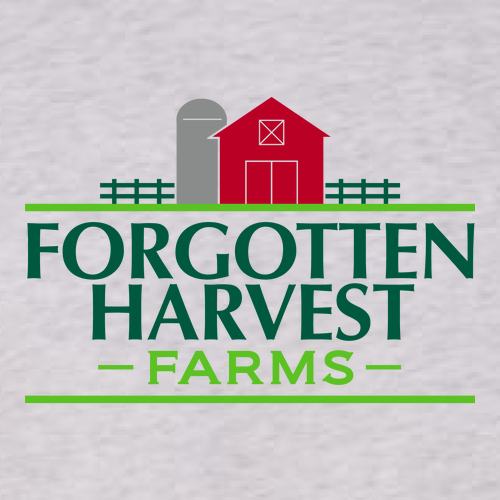 Forgotten Harvest Baseball Tee -- Heather White / Vintage Red