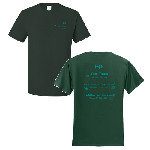 Jerzees Heavyweight 50/50 T-Shirt -- Forest Green