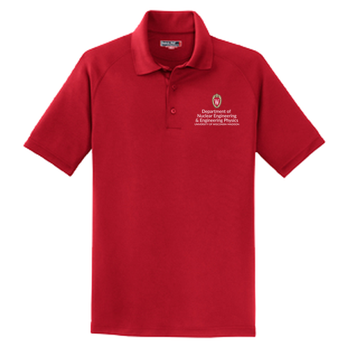 Sport-Tek Dry Zone Raglan Polo Embroidered-- True Red
