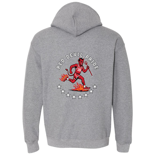 Gildan Heavy Blend Hooded Sweatshirt -- Graphite Heather