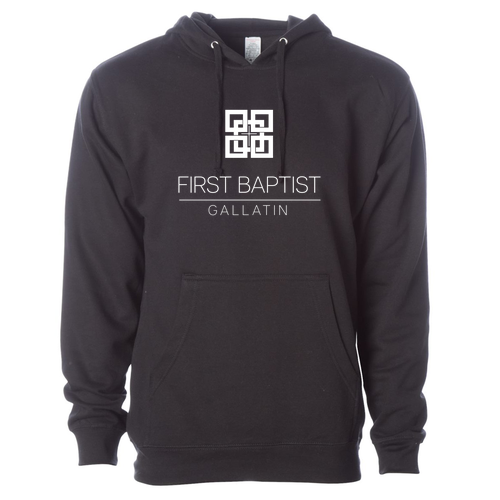 Independent Trading Midweight Hooded Sweatshirt -- Black