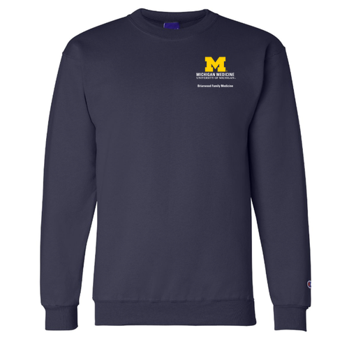 Mens/Unisex Briarwood Family Medicine Champion Crewneck Sweatshirt -- Navy
