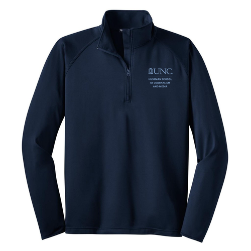 Sport Tek Sport Wick Stretch Half Zip Pullover -- True Navy