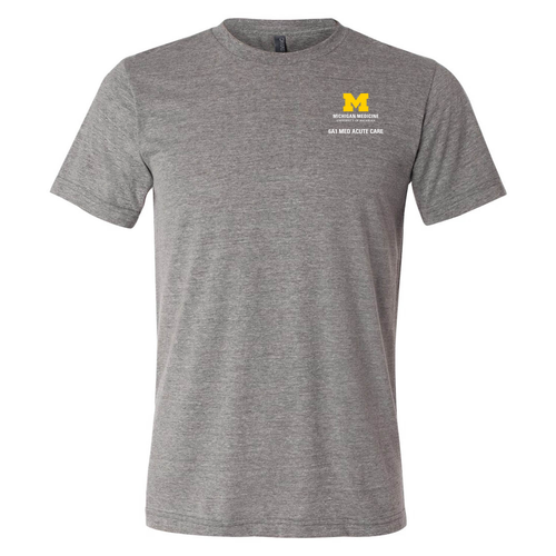 Bella Canvas Soft Fitted Triblend Short Sleeve T-Shirt -- Grey TriBlend