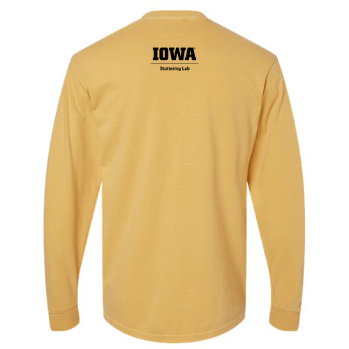 Comfort Colors Unisex Garment-Dyed Heavyweight Long Sleeve T-Shirt -- Mustard