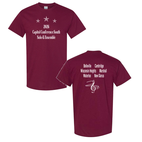 Gildan Cotton T-Shirt Adult-- Maroon